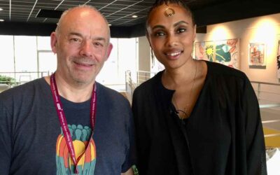 Music & Cinema pour Imany à Marseille ! Interview