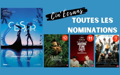 César 2024 – Le règne animal & Anatomie d’une chute partent favoris