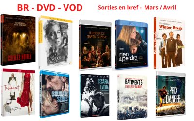 Sorties Blu ray / DVD en bref – Mars -Avril 2024