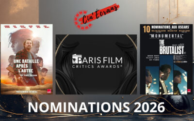 Paris Films Critics Awards 2026 – Les nominations
